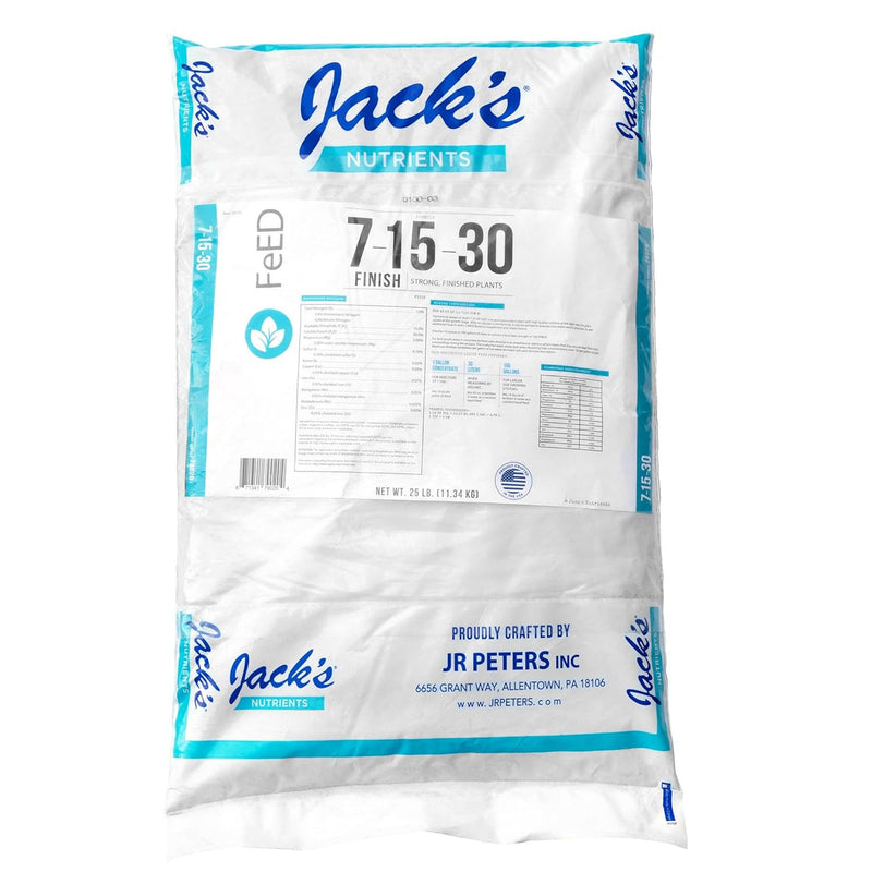 Jack's Nutrients 7-15-30 Finish - 25 lbs