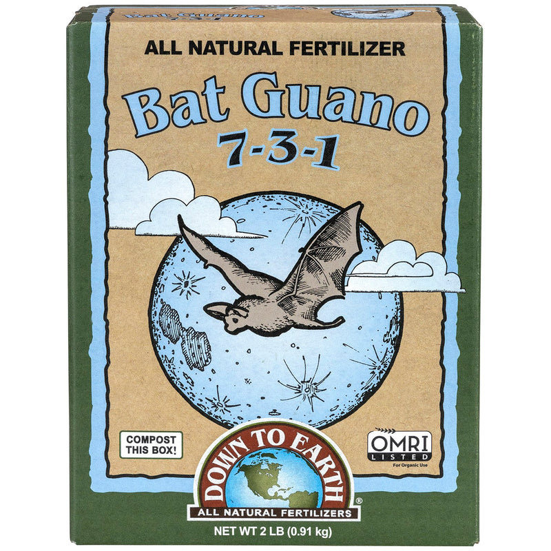 Down to Earth™ Bat Guano 7-3-1  - 2lb - OMRI Listed