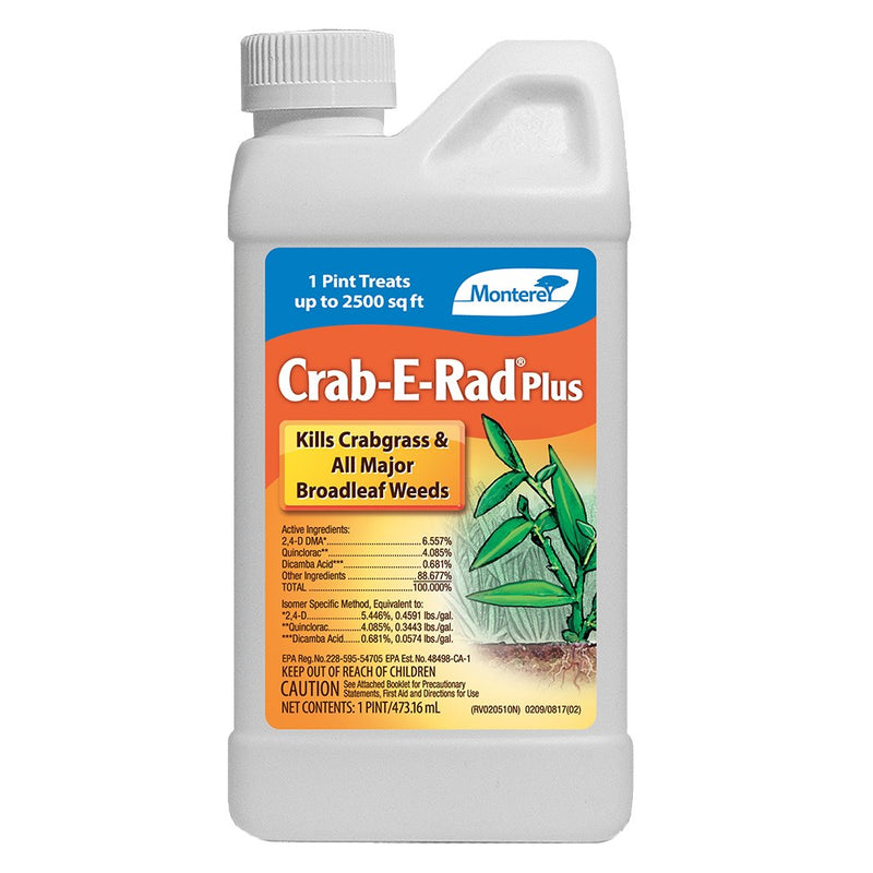 Monterey® Crab-E-Rad Plus MSMA Replacement  - 16oz (1pt) - Concentrate