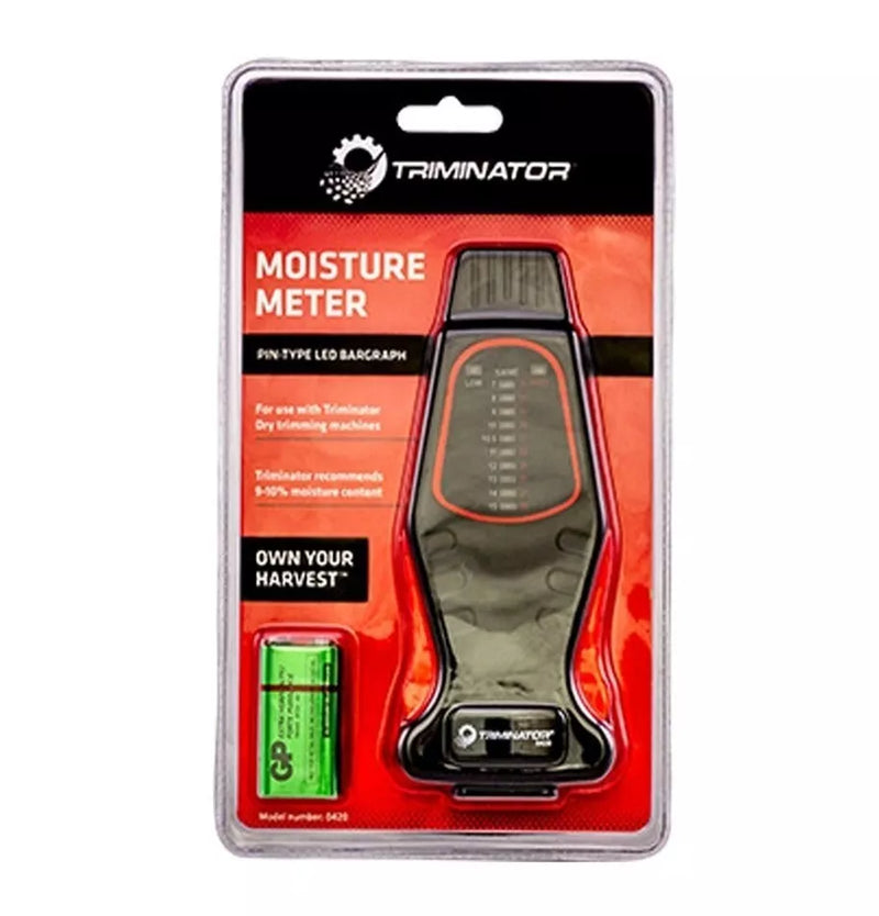 Triminator Moisture Meter 0420 W/Pin-Type LED Bargraph