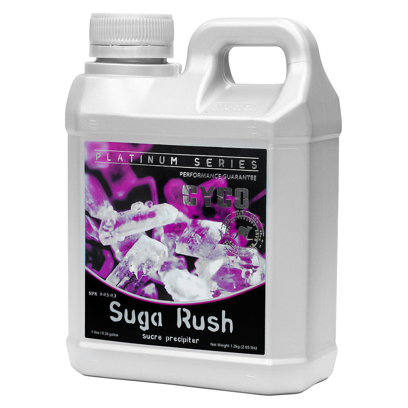 CYCO® Suga Rush (0-0.5-0.3) 1L Platnium Series Nutrients BRAND NEW - TheHydroPlug