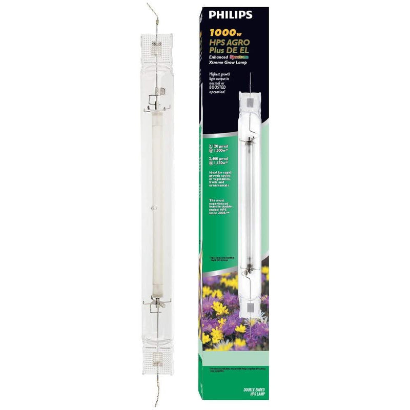 Philips 1000 Watt HPS AGRO Plus DE EL Lamp
