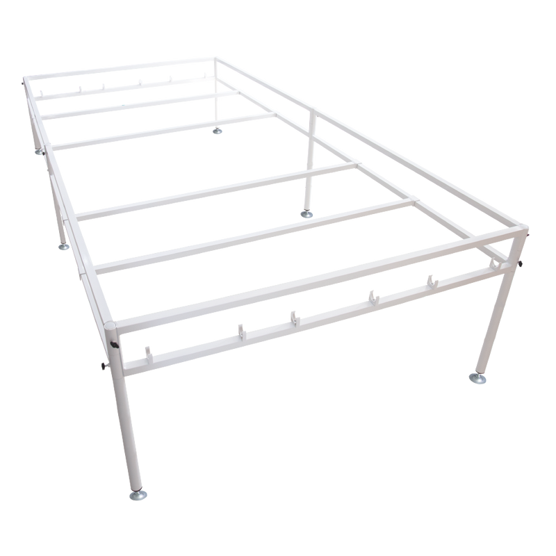 Hydroponic Tray Stand Metal Standing Heavy Duty Easy Assembly Setup Hydro 4'x8'