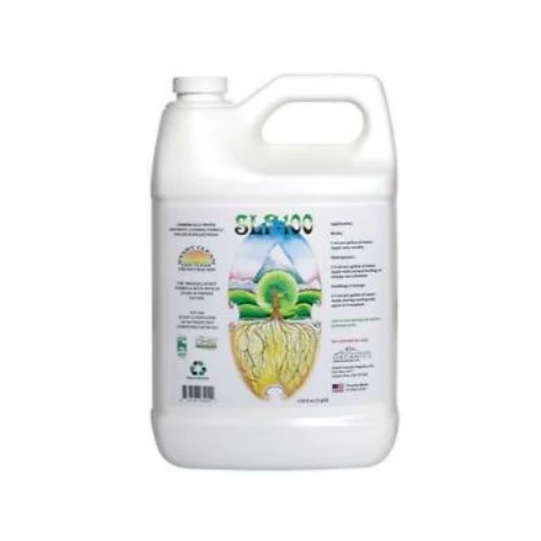 SLF-100 1 Gallon - Hydroponics Organic Flushing Agent Enzymatic Cleansing Gal - TheHydroPlug