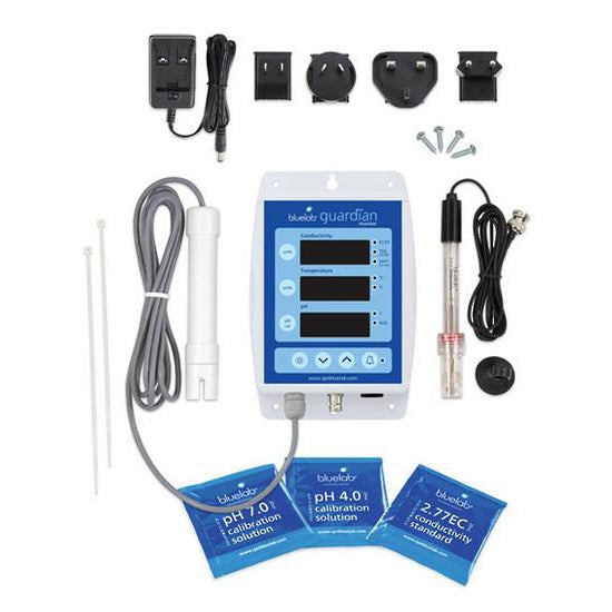 BlueLab Guardian Monitor - pH Temp EC Conductivity Meter Hydroponic - Hydro4Less