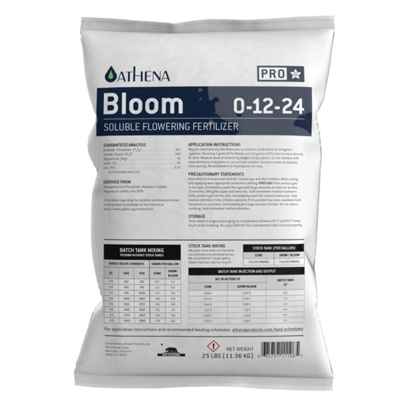 Athena Pro Line 25 Lbs - Bloom