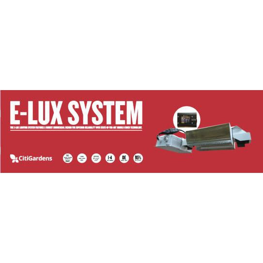 E-Lux System 1000w 208-277v Double-Ended Kit Horizontal Ballast - Hydro4Less