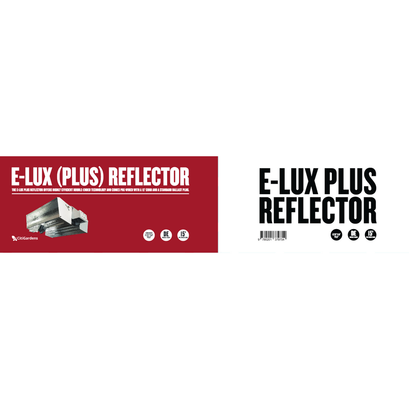E-Lux Plus Double Ended Reflector (Open Wing Style Reflector) - Hydro4Less