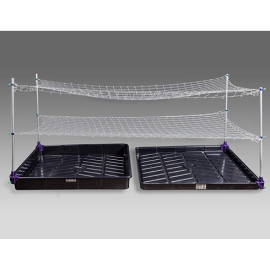 Hydroponic Tray Net Stands Attachment Outside Dimension Model B Support Rack