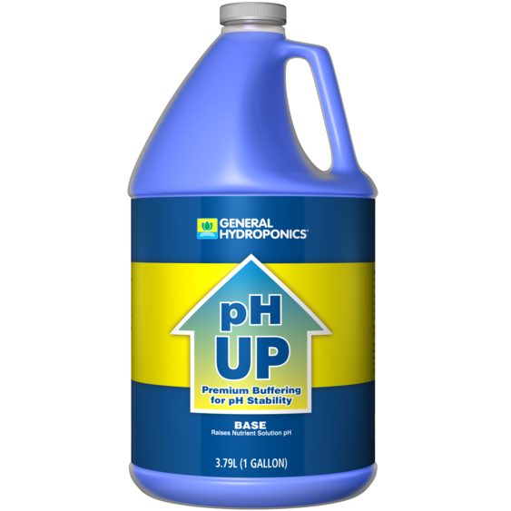 General Hydroponics pH Up 1 Gallon (Base) - Hydro4Less