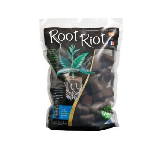 Root Riot RTBAG100 Organic Plant Dirt Starter Cubes, 100ct Replacement Cubes - TheHydroPlug
