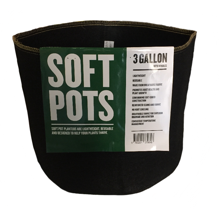 Soft Pot 1 Gallon - Hydro4Less