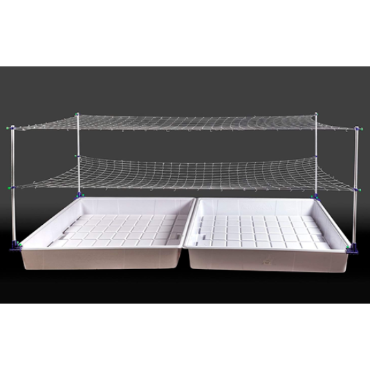 Hydroponic Tray Net Stands Attachment Inside Dimension Model A Support Rack