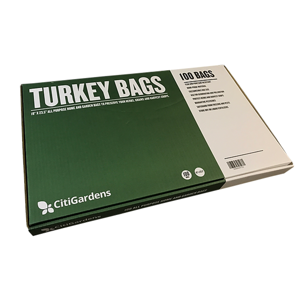 CitiGardens Turkey Bags 100pk - FREE SHIPPING! - Hydro4Less